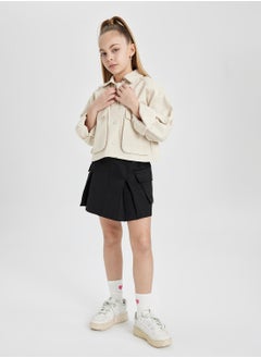 DeFacto Cotton Cargo Pocket Skirt  - Image 2