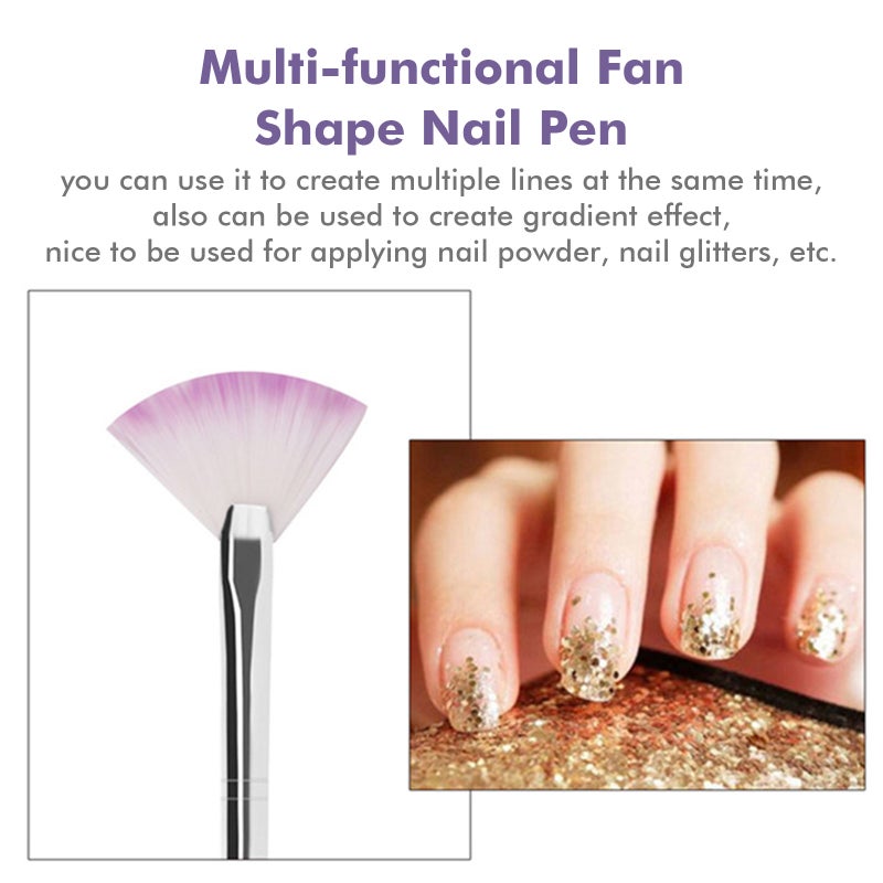 Nail Tool Kit Nail Pens Nail Painting Brushes Nail Dotting Pen Nail Decorations Nail File Color Rhinestones Nail Foil Flakes Manicure Tools for Nails Beauty - Image 3