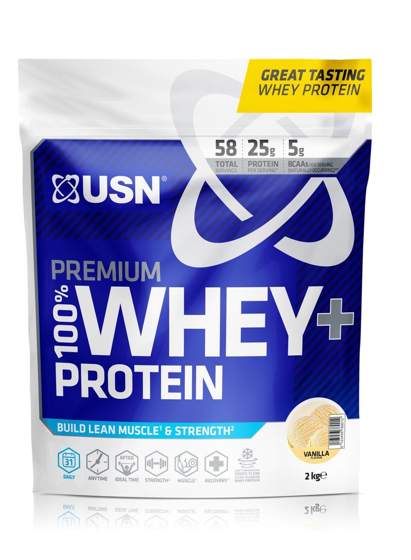 USN 100 Percent Premium Whey Bag Vanilla