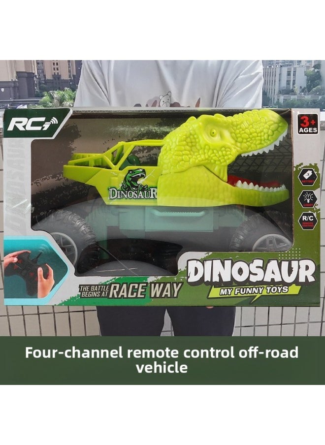 Remote Control Car Children's Remote Control Off-road Vehicle Men's High-speed Drift Racing Competition Four-wheel Drive Electric Climbing Car-Color:Red Pack-1 [window Box] Ordinary Version  - Image 5