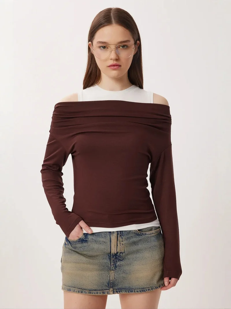 هابينس اسطنبول ISTANBUL Cotton Blend Blouse