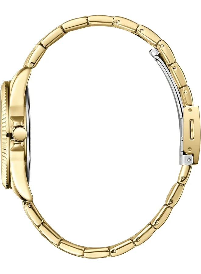 لي كوبر Lee Cooper Women's Watch, Analog Display and Metal Strap - LC08033.120, Gold