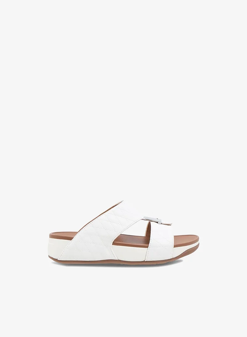 Le Confort Boys Embroidered Arabic Sandals with Logo Accent Ramadan Collection