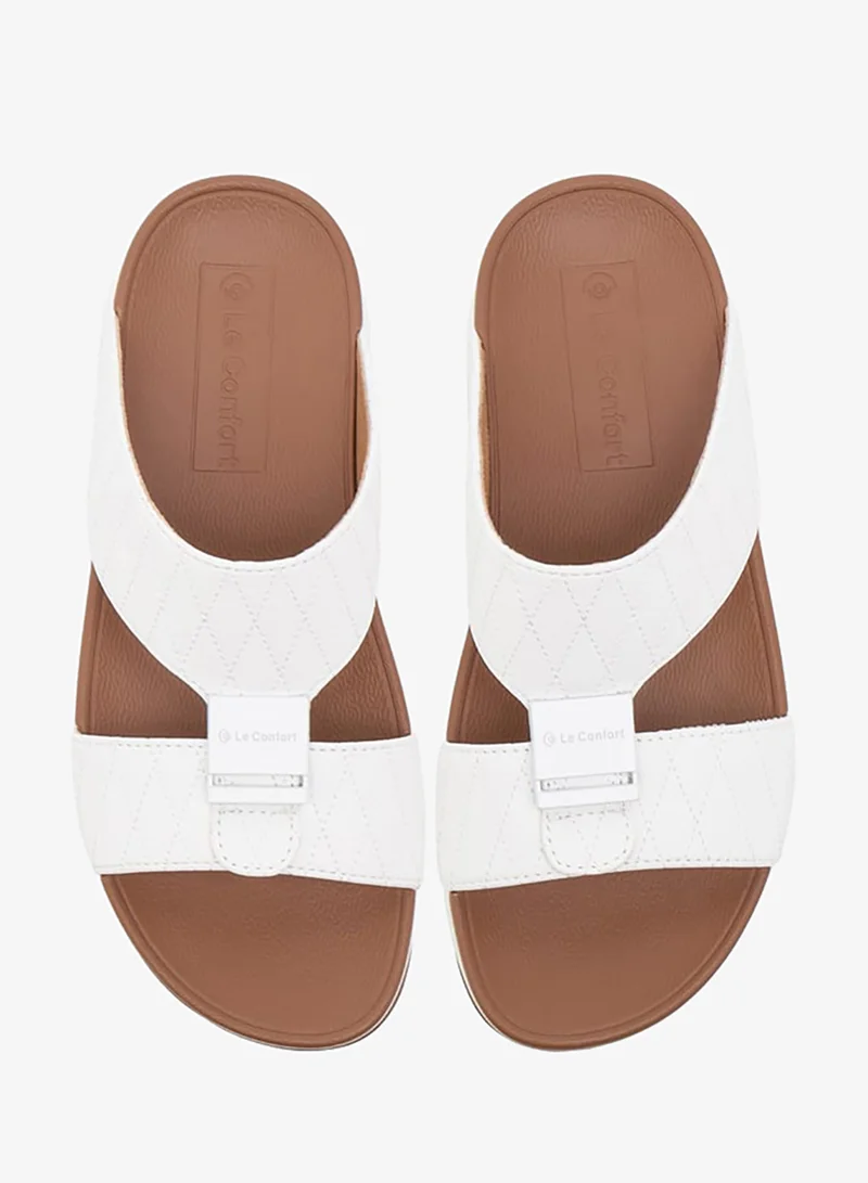 Le Confort Boys Embroidered Arabic Sandals with Logo Accent Ramadan Collection