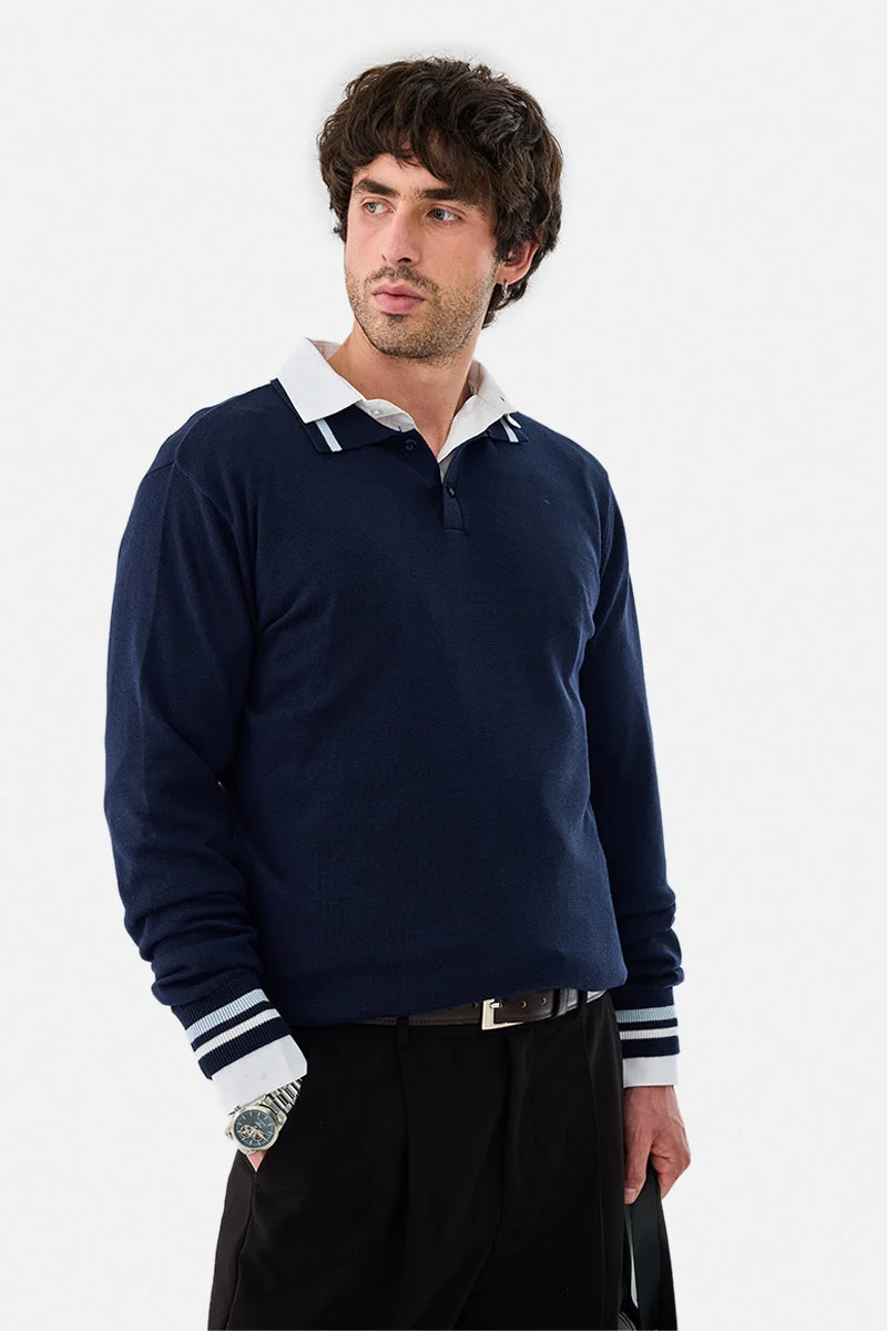 SNITCH Polo Regular Fit 100% Cotton T-Shirt