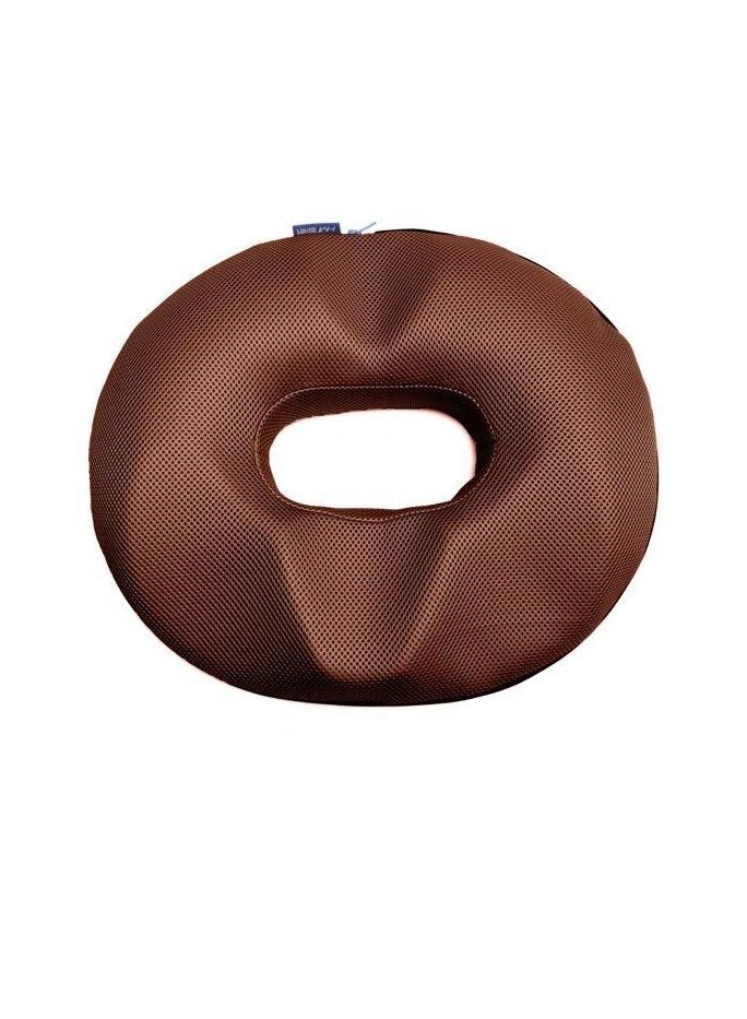 Donut Pillow Round Seat Cushion Hemorrhoid Tailbone Cushion Memory Foam Pillow Car and Home