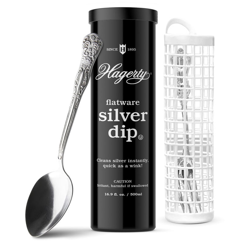 HAGERTY W. J. Hagerty, Black Hagerty 17245 Flatware Silver Dip, fl.Oz, 16.9 Fl Oz (Pack of 1), 16 - Image 5