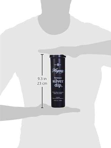 HAGERTY W. J. Hagerty, Black Hagerty 17245 Flatware Silver Dip, fl.Oz, 16.9 Fl Oz (Pack of 1), 16 - Image 4