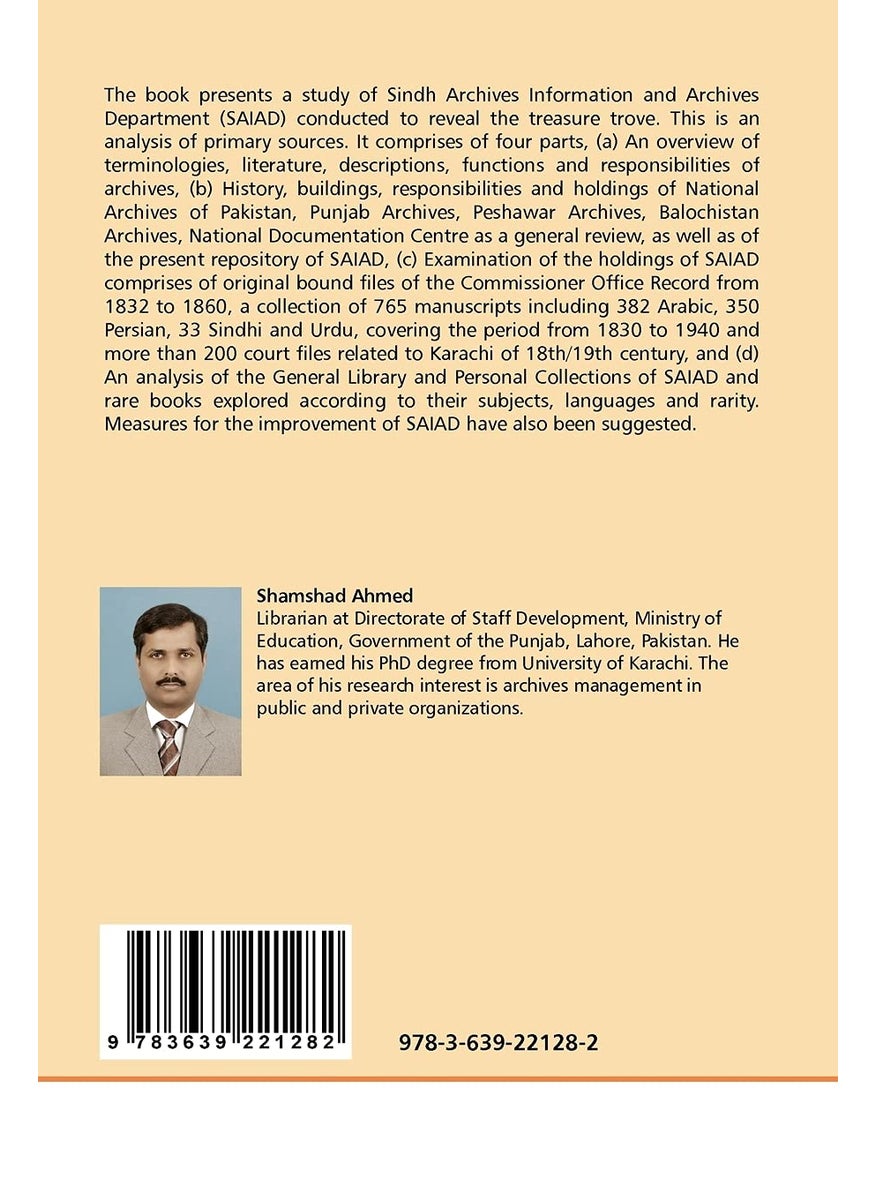 Library and Archival Record in Sindh Archives, Karachi  - Image 2