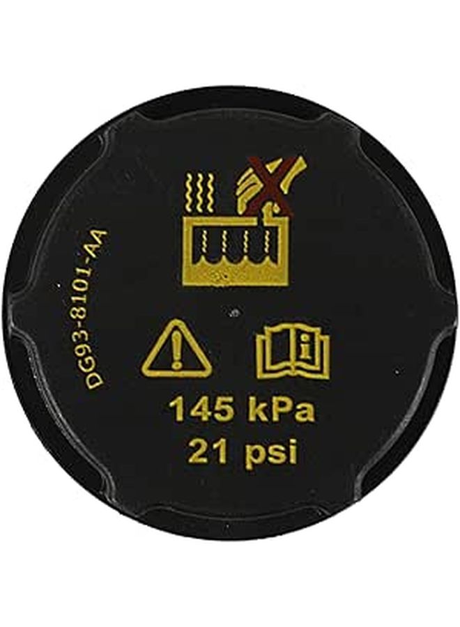 Holibanna Radiator Cap Compatible With Ford Engine Black Coolant Cover - Image 1