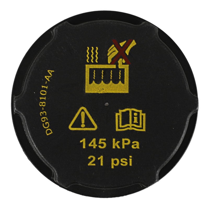 Holibanna Radiator Cap Compatible With Ford Engine Black Coolant Cover - Image 2