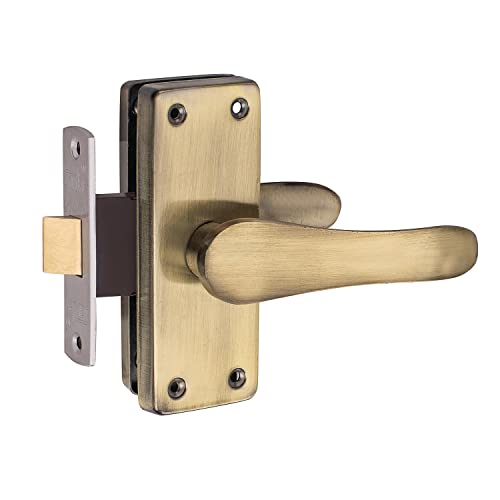 SARDAR Remo Antique 5" Iron Baby Latch Keyless Bathroom Door Handle Set/Mortise Door Pull Handle With Baby Latch - Image 5