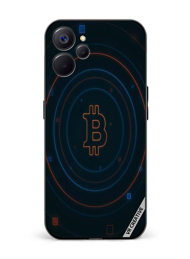 VR CREATIVE Protective Case Cover For Realme 10 5G Cryptocurrency Design Multicolour - Image 1