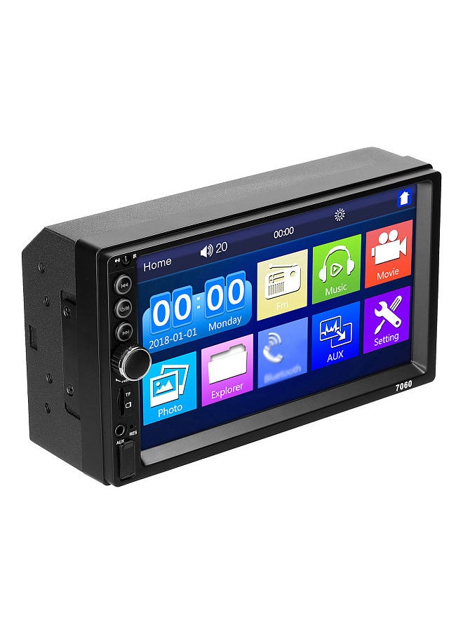 7 Inch Car MP5 Player Double Din Stereo FM Radio BT Hands-Free Calling Support TF Card/USB/AUX-IN Phone Link Reverse Picture Steering Wheel Control