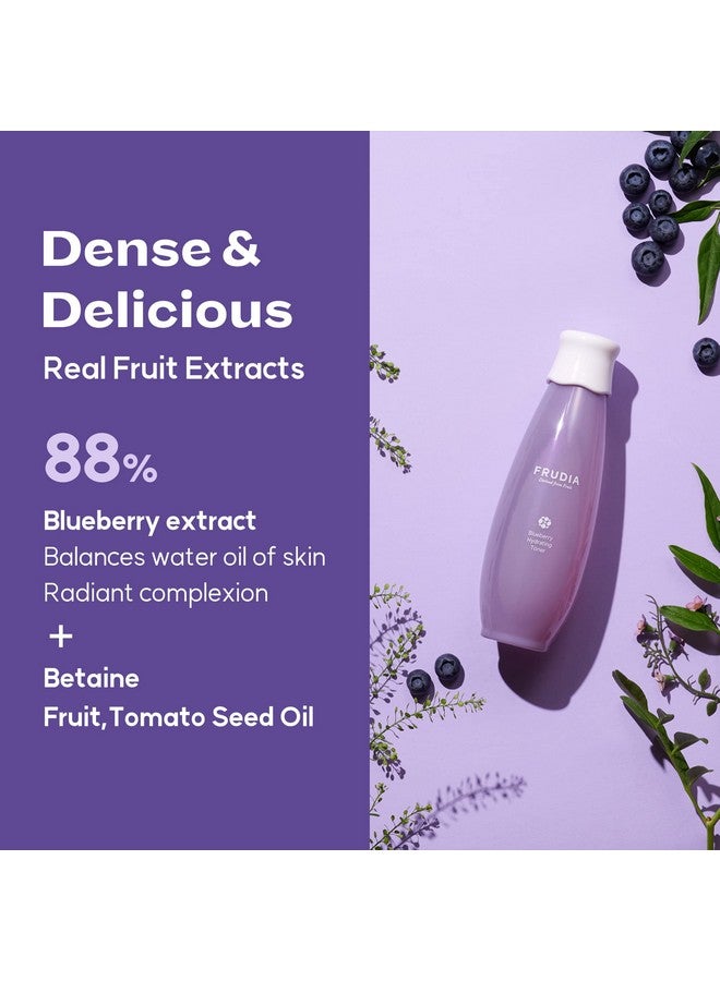 فروديا ويلكوس فروديا تونر مرطب بالتوت الأزرق | تونر مرطب بخلاصة التوت الأزرق، بانثينول نباتي، WS BS Care EX | تونر كوري للعناية بالبشرة الحساسة | تونر للوجه للرجال والنساء (6.59 أونصة سائلة) - Image 2