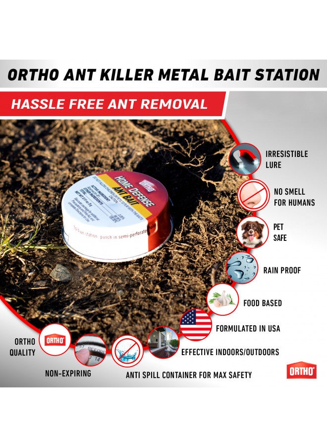 Ortho Ant Traps Indoor by Ortho Home Defense 4pk- Metallic & Adhesive Ant Killer Indoor & Ant Killer Outdoor - Ant Trap  - Image 4