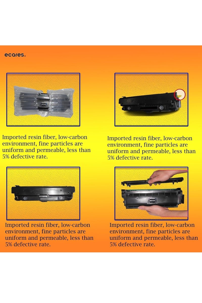 ECARES® 90A CE390A Toner Cartridge Compatible with HP LaserJet 600 M601, M602, M603, HP Laserjet Enterprise MFP M4555 (Black) - Image 2