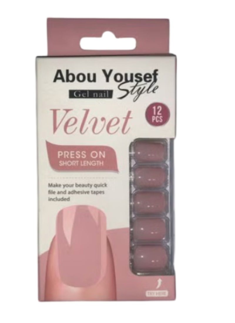 Abou Yousef Style ABOU YOUSEF GEL NAIL VELVET YS149  - Image 1