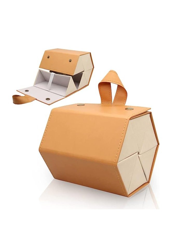 Barakah Sunglass Eyeglass Organizer Collector 6 Slot PU Eyeglasses Storage Case Box Multiple Hanging Eyewear Display - Image 1