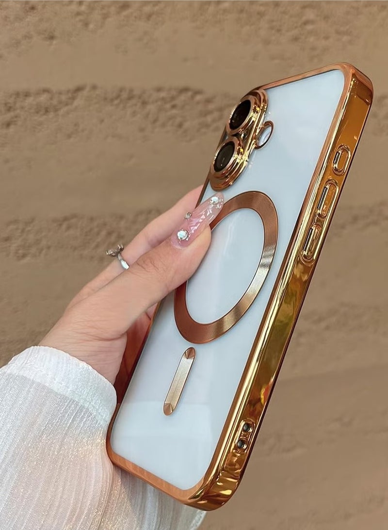 ELTRAZONE iPhone 16 Magnetic Case Compatible with Mag-Safe – Built-in Camera Protector, Soft TPU Anti-Scratch Shockproof Slim Clear Case for iPhone 16 (6.1 Inch) – Stylish, Durable, and Secure Protection - Image 3