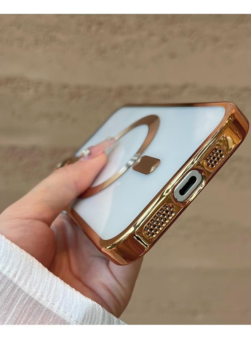 ELTRAZONE iPhone 16 Magnetic Case Compatible with Mag-Safe – Built-in Camera Protector, Soft TPU Anti-Scratch Shockproof Slim Clear Case for iPhone 16 (6.1 Inch) – Stylish, Durable, and Secure Protection - Image 4