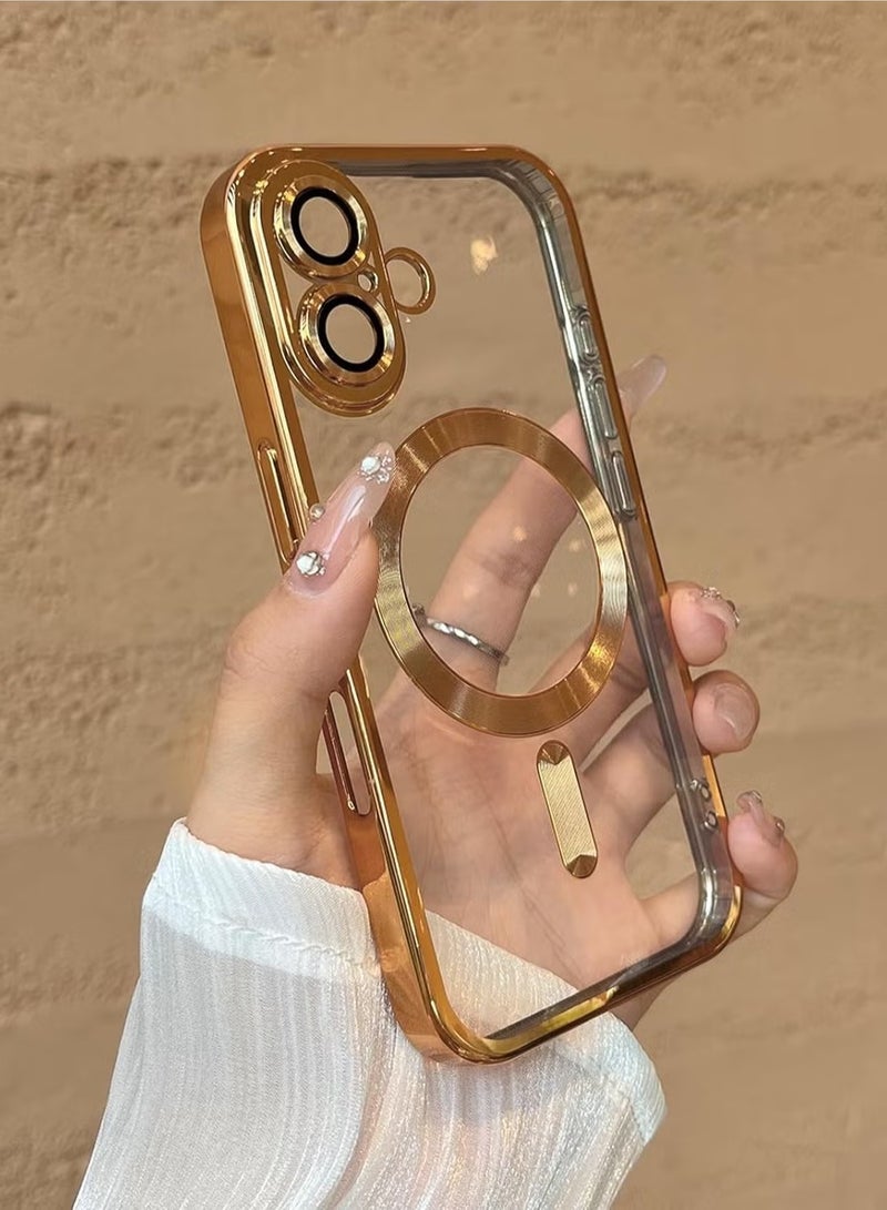 ELTRAZONE iPhone 16 Magnetic Case Compatible with Mag-Safe – Built-in Camera Protector, Soft TPU Anti-Scratch Shockproof Slim Clear Case for iPhone 16 (6.1 Inch) – Stylish, Durable, and Secure Protection - Image 5