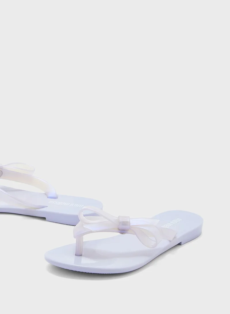 Mini Melissa Kids Harmonic Sweet Flip Flops