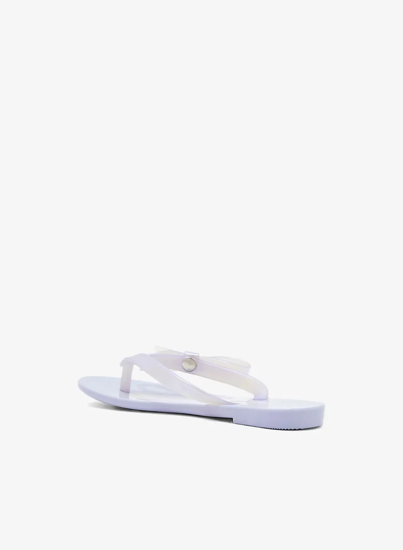 Mini Melissa Kids Harmonic Sweet Flip Flops