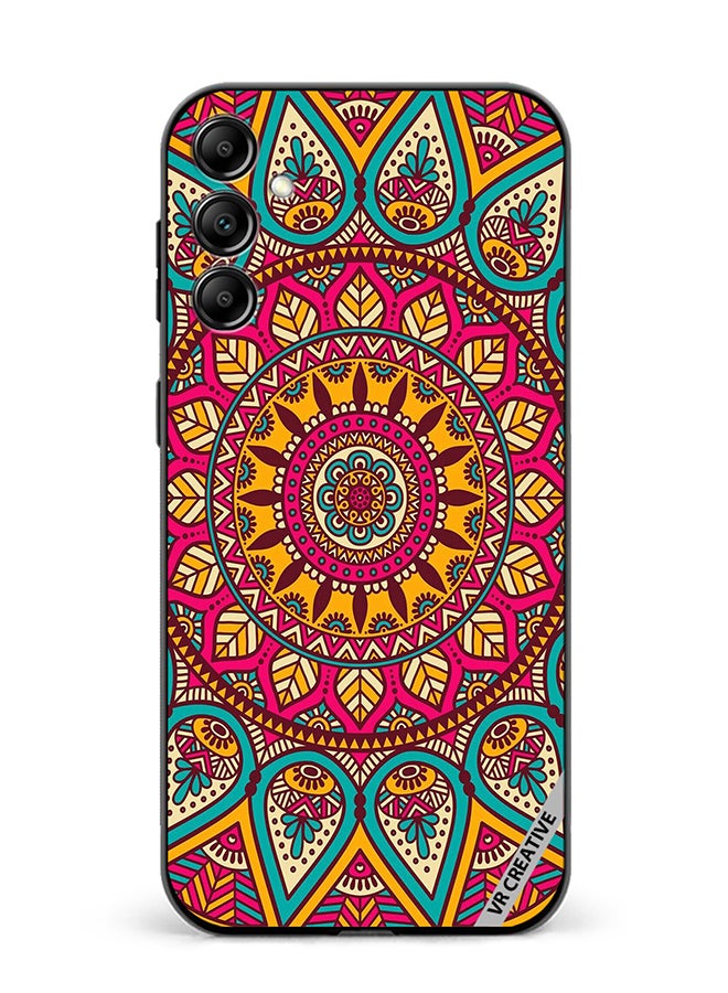 VR CREATIVE Protective Case Cover For Samsung Galaxy A55 Mandala Design Multicolour - Image 1