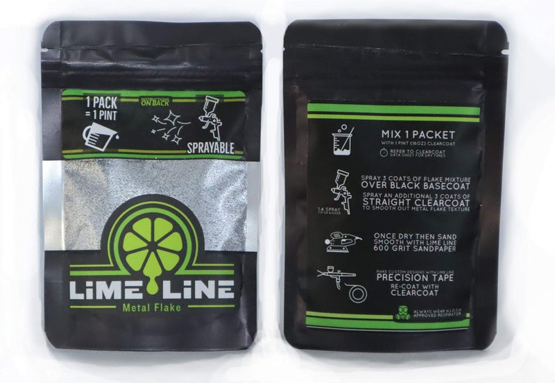 LiME LiNE Sprayable Automotive Metal Flake for Custom Paint - Image 4