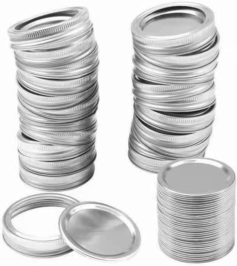 48 قطعة من حلقات برطمانات التعليب القابلة للفصل واسعة الفم المصنوعة من الصفيح المضاد للصدأ للاستبدال - Image 2