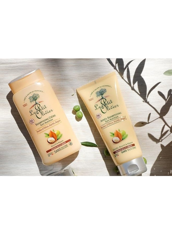Le Petit Olivier Cream Shampoo, Infused With Olive, Shea, And Argan Oils, Nourishing Formula For Dry And Damaged Hair, 250Ml - Image 5