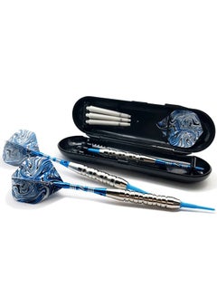 GROIC Tip Darts Set - Professional Darts Soft Tip for Dartboard with Iron Barrels and Extra Aluminum Shafts, Flights + Dart Tool + Gift Case  - Image 4
