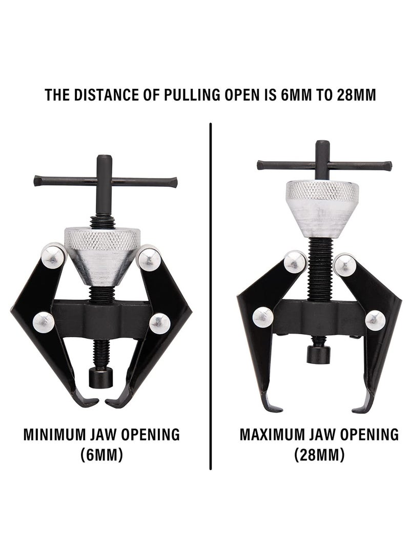 SYOSI Battery Terminal and Battery Terminal Puller, Windshield Wiper Arm Removal Tool Heavy-Duty Arm Bearing Remover Puller Repair Tool Kit 6-28 mm - Image 3
