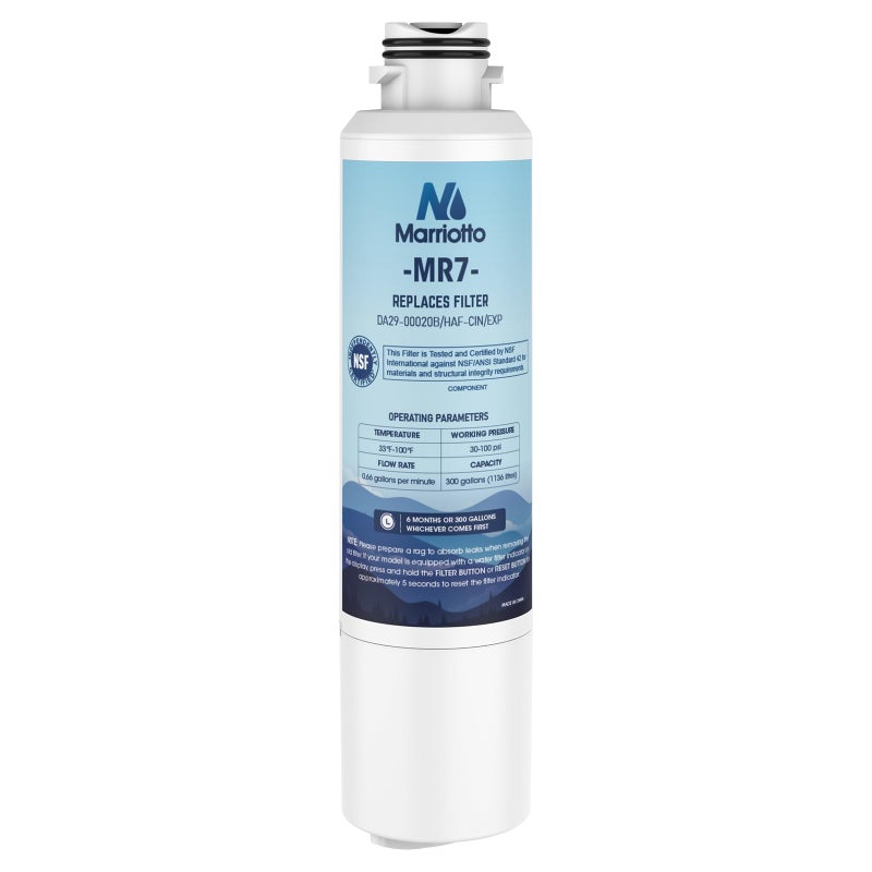 Marriotto Da29-00020B Refrigerator Water Filter Compatible With Da29-00020B Da29-00020A Haf-Cin/Exp 46-9101 Refrigerator Water Filter 1 Pack - Image 1