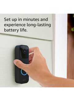 Blink Video Doorbell | TwoWay Audio, Hd Video, Motion And Chime App Alerts And Alexa Enabled  Wired Or WireFree (Black)  - Image 5