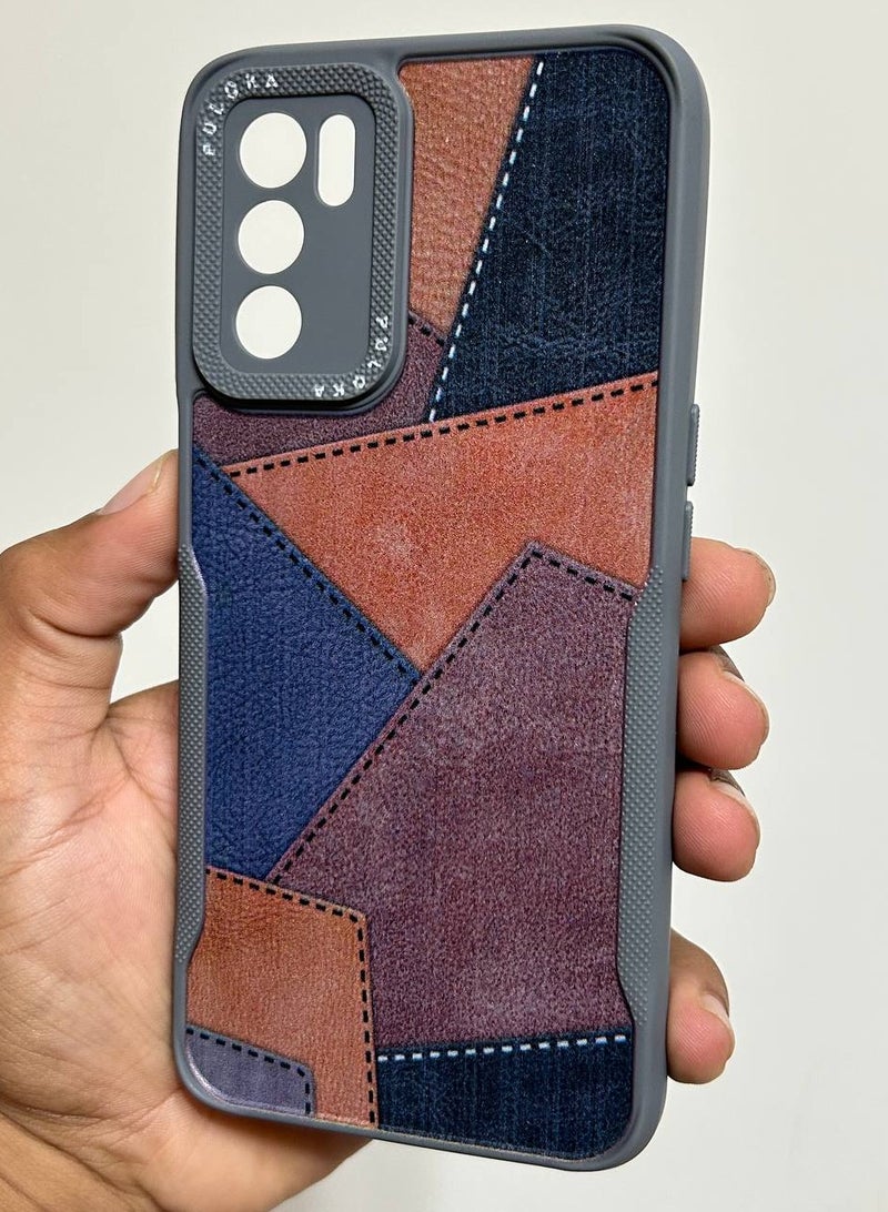 Multi-shape back cover compatible with Oppo A16