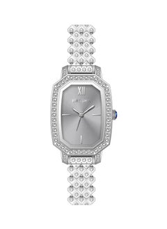 BROSHA Original Women's Wrist Watch Inlaid With Shiny Crystals, Silver ...