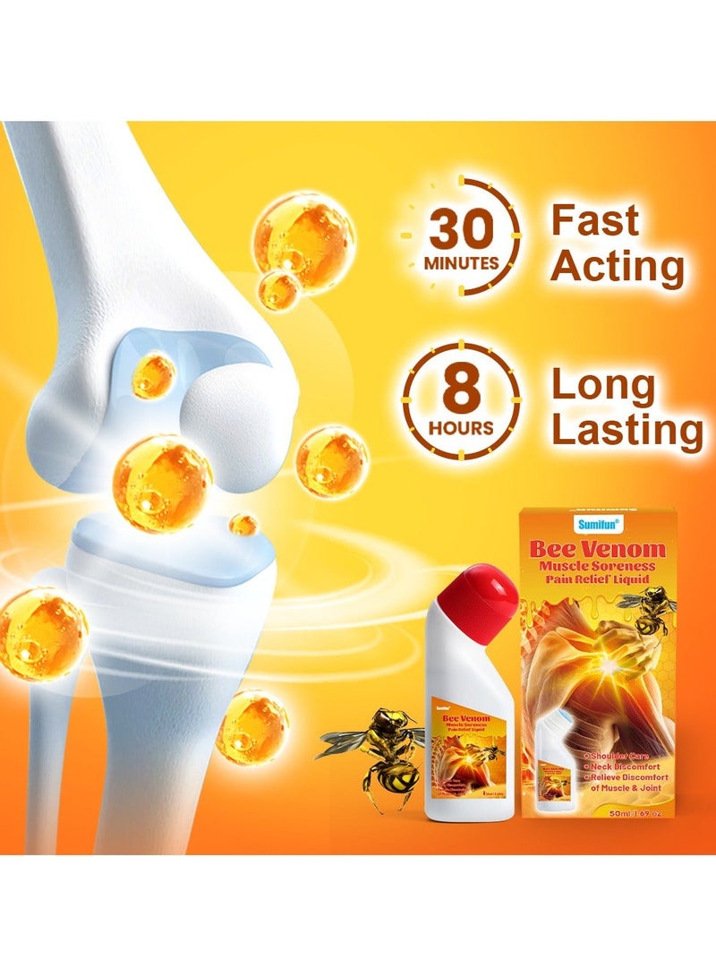 Sumifun Shoulder Pain Relief Liquid, Relieves Muscle and Joint Pain 50ml - Image 3