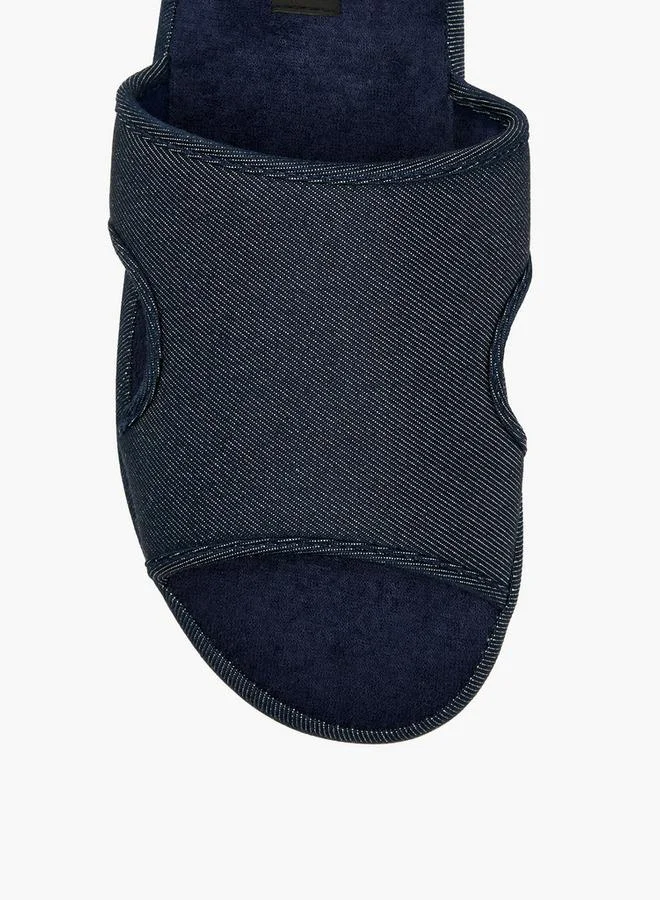 Le Confort BLUE Men Slip-On Bedroom Slippers for Men | Best Price UAE