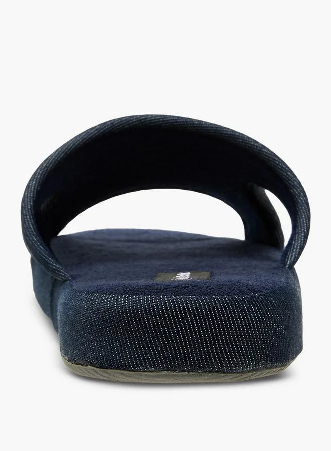 Le Confort BLUE Men Slip-On Bedroom Slippers for Men | Best Price UAE