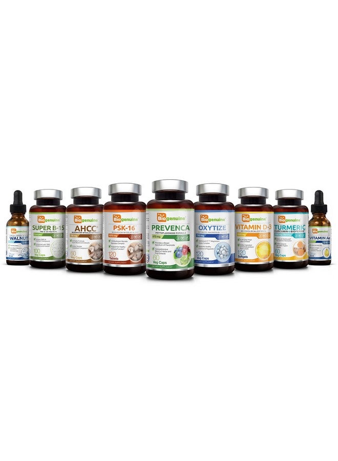 Biogenuine Biogenuine Super B-15 100 Vcaps - Niacin Calcium Choline Inositol DMG TMG - Supports Healthy Oxygen Energy Levels  - Image 5