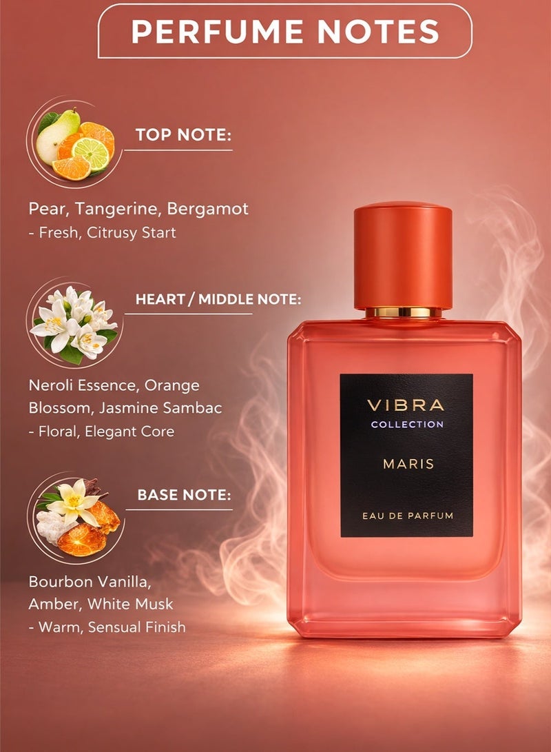 ديفينا فيبرا ماريس أو دو بارفيوم 100 مل – عطر يونيكس طويل الثبات للرجال والنساء | عطر بحري خشبي فاخر منعش - Image 3