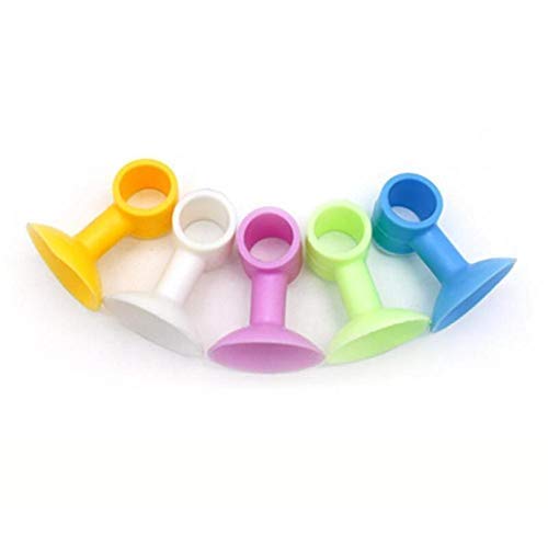 SANGAM TRADERS Mini AntiCollision Silicone Door Stopper Door Handle Crash Pad Bumper Guard Rubber Stopper Wall Mute Crash Pad Silencer Pack 4 45 x 33 x 2 cm Multicolour - Image 2
