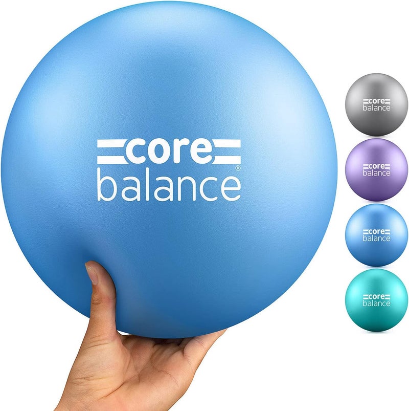 Core Balance 9 Inch Anti Burst Pilates Ball - Mini Exercise Ball for Yoga, Barre, Stretching and Core Stability Workout - Image 1