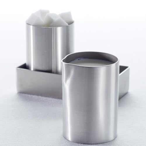 American Metalcraft SCM2 Creamer, Satin Finish, Stainless Steel, 4 oz. Capacity, 2" Dia., 2-3/4" H - Image 2