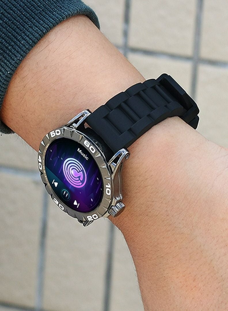 RollsTimi  Smart Watch for Men, Bluetooth Calling Fitness Tracker with Heart Rate Sleep Monitor Business Smartwatch IP67 Waterproof 1.39" Sports Watch for Android iOS - Image 2