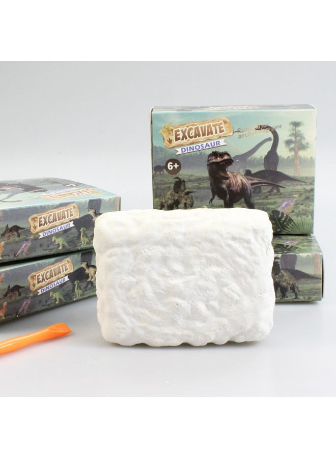 Archaeological Dinosaur Fossil Blind Box Treasure-hunting Treasure-digging DIY Educational Toys Kindergarten Gifts-Color:Color 12 Dinosaur Blind Box  - Image 4