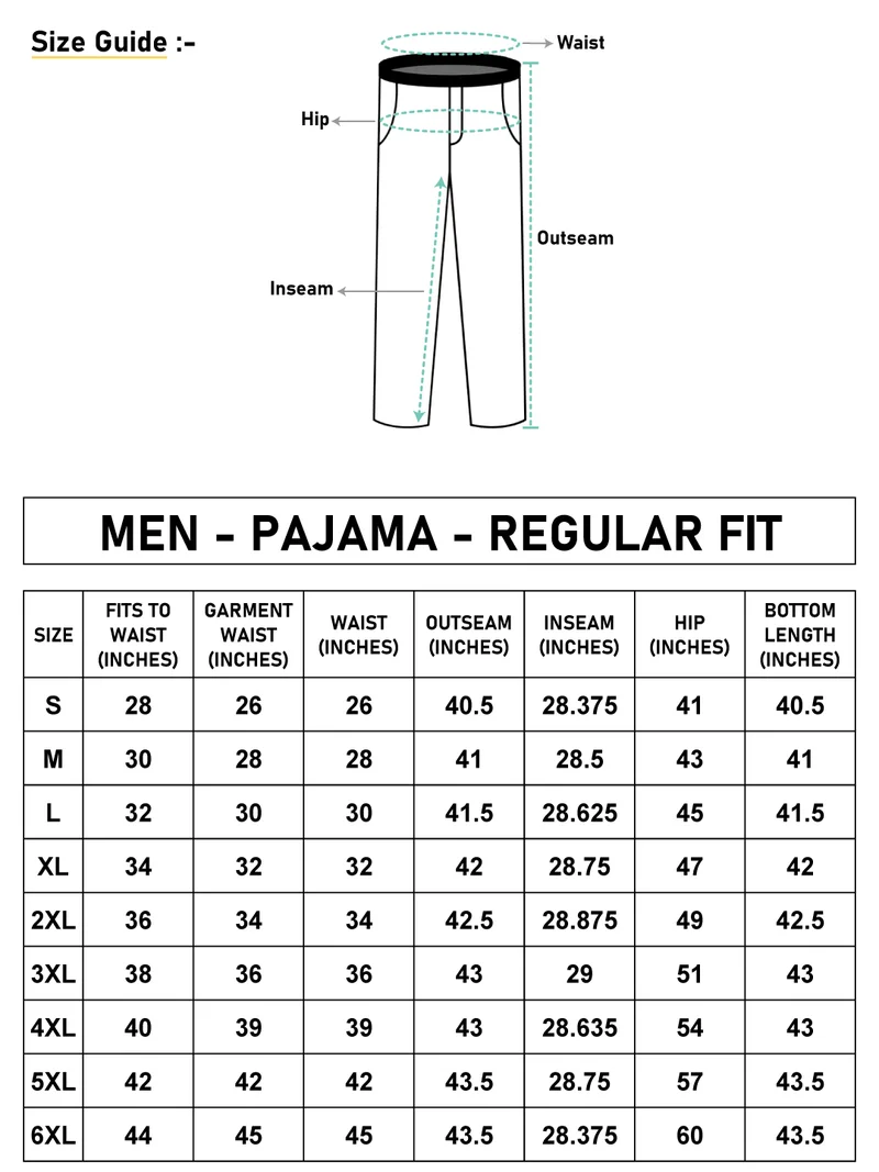 bewakoof  Men's Blue All Over Printed Pyjamas for Men | Best Price UAE