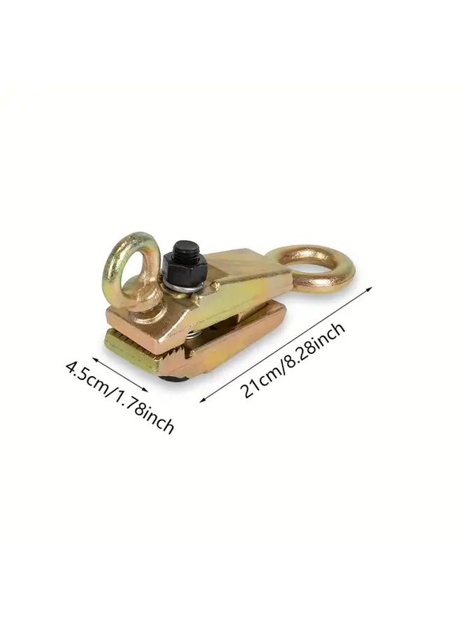 كماشة أنف الإبرة الثقيلة adjustable مشبك إصلاح هياكل السيارات مع قفل أمان ورافعة تحرير سريع للشاحنات والسيارات الرياضية متعددة الاستخدامات وسيارات السيدان، للصيانة المهنية وخيارات العمل على حجرة المحرك والمصد وألواح الأبواب. - Image 1